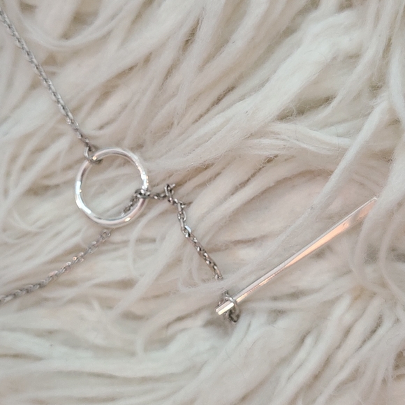 Nashelle lariat necklace silver 😍 - Picture 2 of 3